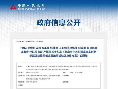 盤點央行的2023 金融改革開放縱深推進，知識產權金融服務成新亮點